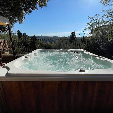 Intero Appartamento Con Private Pool E Jacuzzi Podere Settefrati Montaione Dış mekan fotoğraf