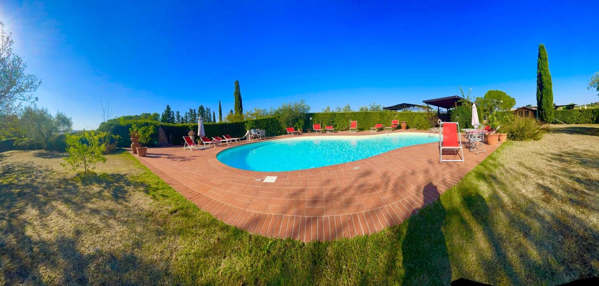 Intero Appartamento Con Private Pool E Jacuzzi Podere Settefrati Montaione Dış mekan fotoğraf
